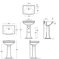 Simas Londra Пьедестал для раковины LO914, напольный 68,5h см, керамика, цвет: белый глянцевый LO915bi