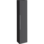 Geberit ICon Высокий пенал с одной дверью 36х180х31,7 см, цвет: темно-серый/мат. покрытие 841001000