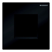 Geberit Type 30 Кнопка смыва для писсуара электронная, питание от батареек, цвет: черный Ral 9005 116.037.KM.1