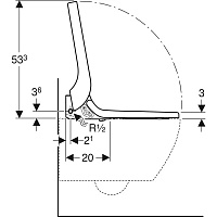 Geberit AquaClean Tuma Comfort Крышка-биде для унитаза с микролифтом, цвет: белый глянцевый 146.274.FW.1