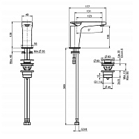 Fima Carlo Frattini Eclipse Смеситель на раковину, цвет: хром F3901CR