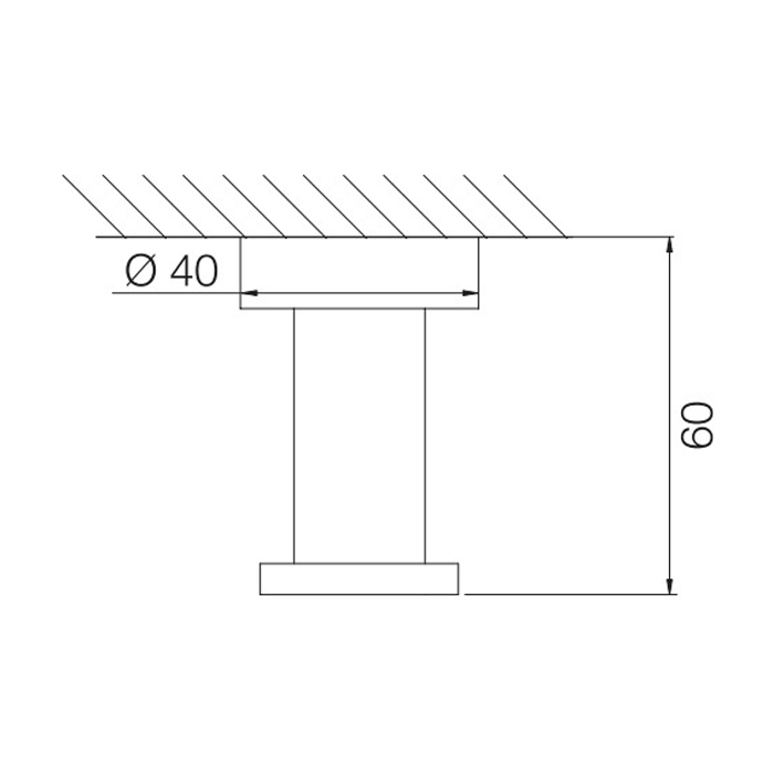 Fima Carlo Frattini Rotola Крючок, цвет: хром F6004/1CR