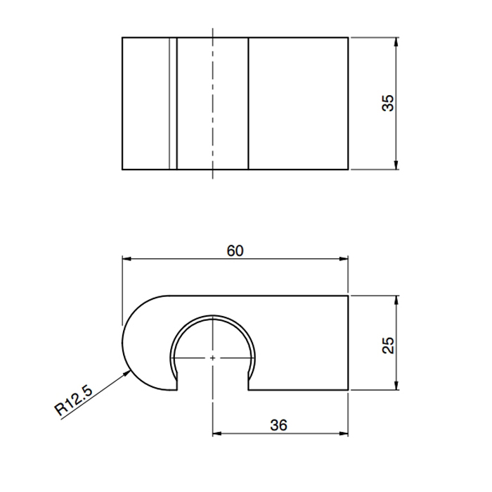Fima Carlo Frattini Switch Держатель для душа, цвет: черный матовый F5904NS