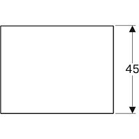 Geberit Xeno2 Стеклянная полка 58х0,8х45 см 500.524.00.1