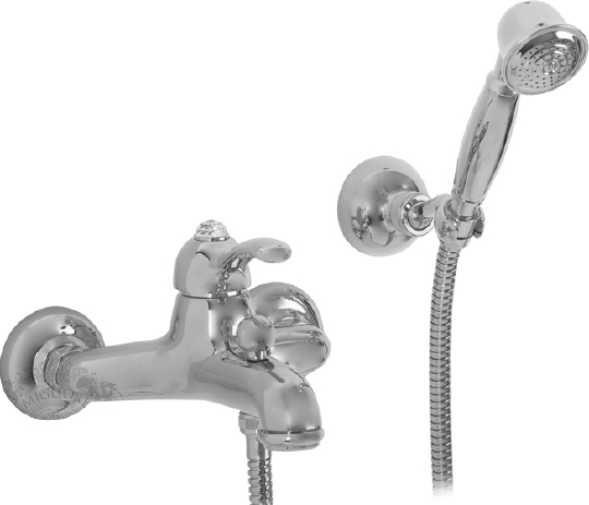 Migliore Lem Смеситель для ванны монокомандный внешний, цвет: хром 25873