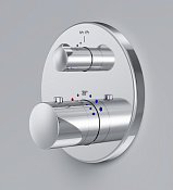 Am.Pm Like Смеситель для ванны и душа с термостатом, монтируемый в стену, цвет: хром F8085500