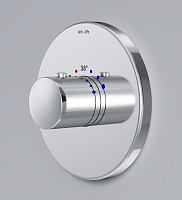 Am.Pm Like Смеситель для душа встраиваемый, внешняя часть, 1 потребитель, цвет: хром глянцевый F8075500