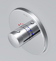 Am.Pm Like Смеситель для душа встраиваемый, внешняя часть, 1 потребитель, цвет: хром глянцевый F8075500