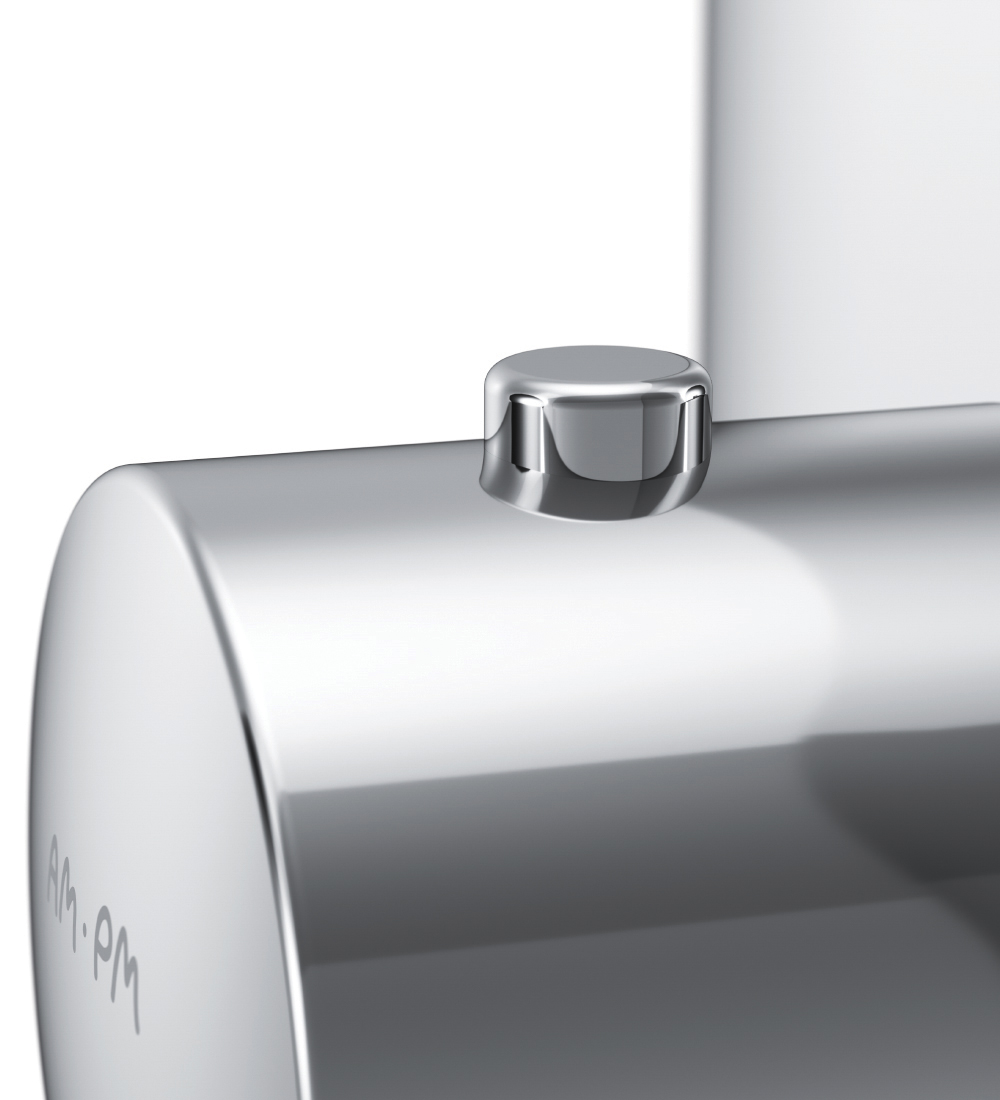 Am.Pm Sensation Термостат, монтируемый в стену, цвет: хром F3075500