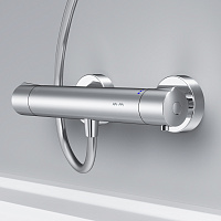 Am.Pm Like Смеситель для душа настенный, без душевого комплекта, цвет: хром глянцевый F8040000