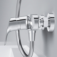 Am.Pm Like Смеситель для душа настенный, без душевого комплекта, цвет: хром глянцевый F8020016