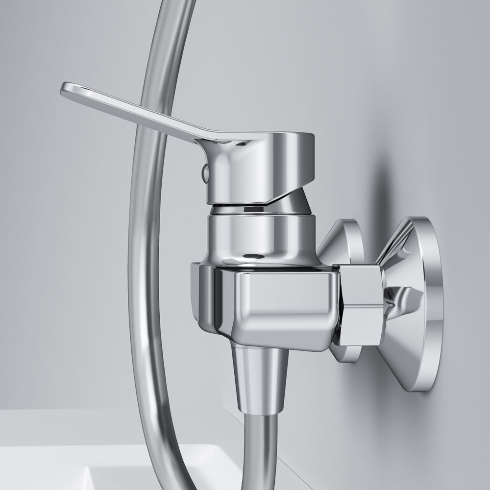 Am.Pm X-Joy Смеситель для душа настенный, без душевого комплекта, цвет: хром глянцевый F85A20000