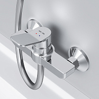 Am.Pm X-Joy Смеситель для душа настенный, без душевого комплекта, цвет: хром глянцевый F85A20000