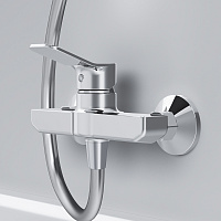 Am.Pm X-Joy Смеситель для душа настенный, без душевого комплекта, цвет: хром глянцевый F85A20000