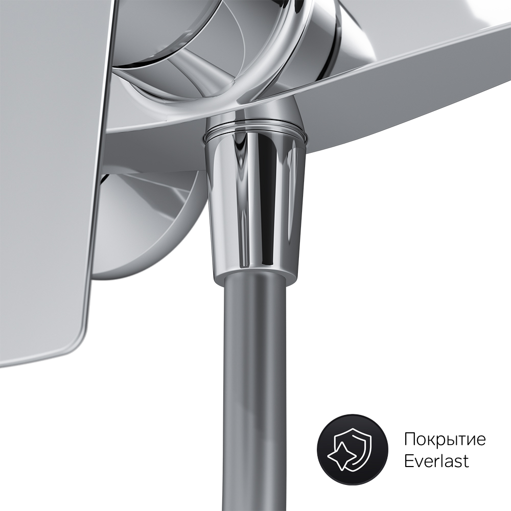 Am.Pm Gem Смеситель для душа настенный, без душевого комплекта, цвет: хром глянцевый F90A20000