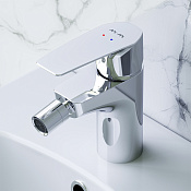 Am.Pm Gem Смеситель для биде на 1 отверстие, с донным клапаном, цвет: хром глянцевый F90A83100