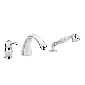 Migliore Lem Swarovski Смеситель монокомандный на борт ванны, на 3 отверстия, цвет: хром 18882