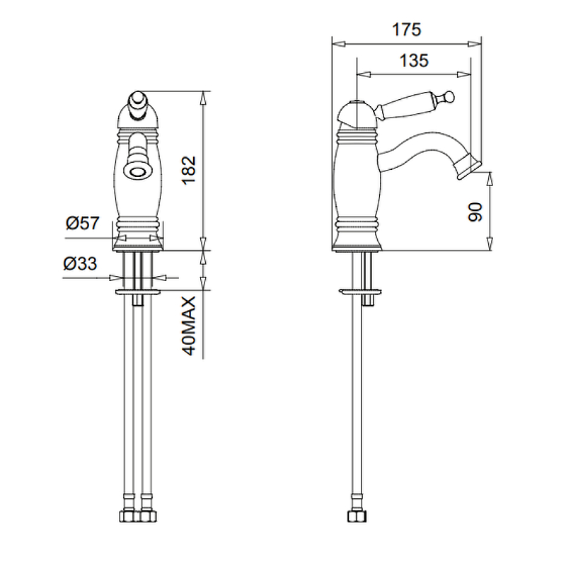 Смеситель Migliore Oxford для раковины 19159