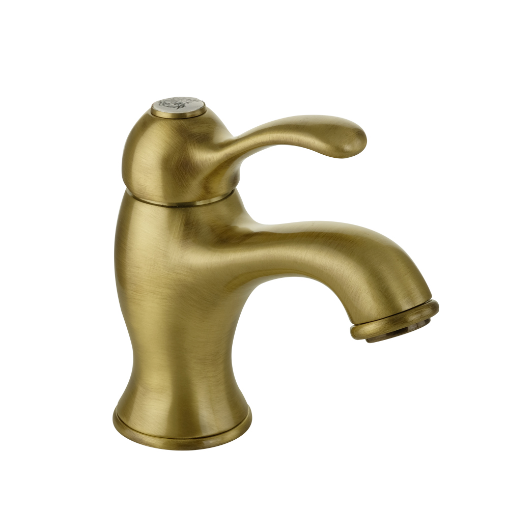 Migliore Lem Смеситель для раковины монокомандный, цвет: бронза 25869