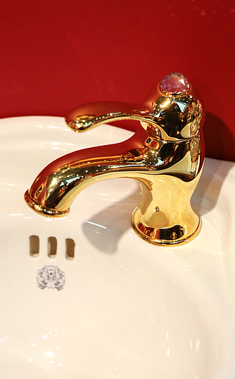 Migliore Lem Смеситель для раковины монокомандный, цвет: золото 25885