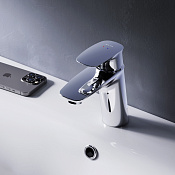 Am.Pm Spirit V2.1 Смеситель для раковины на 1 отверстие, без д/к, излив 11,4 см, цвет: хром глянец F71A02100