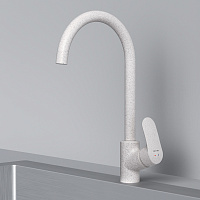 Am.Pm Like Смеситель для кухни, высота излива 27 см, цвет: белый матовый F8007133