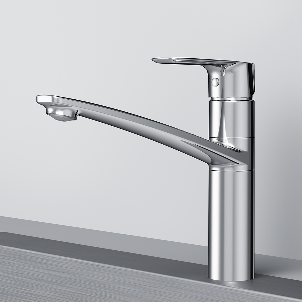 Am.Pm Gem Смеситель для кухни, высота излива 16 см, цвет: хром глянцевый F90A00000