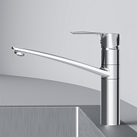 Am.Pm Gem Смеситель для кухни, высота излива 16 см, цвет: хром глянцевый F90A00000