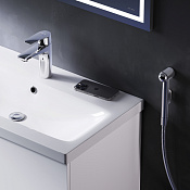 Am.Pm Gem Смеситель для раковины на 1 отверстие, без д/к, длина излива 9,9 см, цвет: хром глянцевый F90A03000