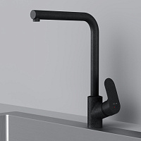 Am.Pm Like Смеситель для кухни, высота излива 30,5 см, цвет: черный матовый F8005022