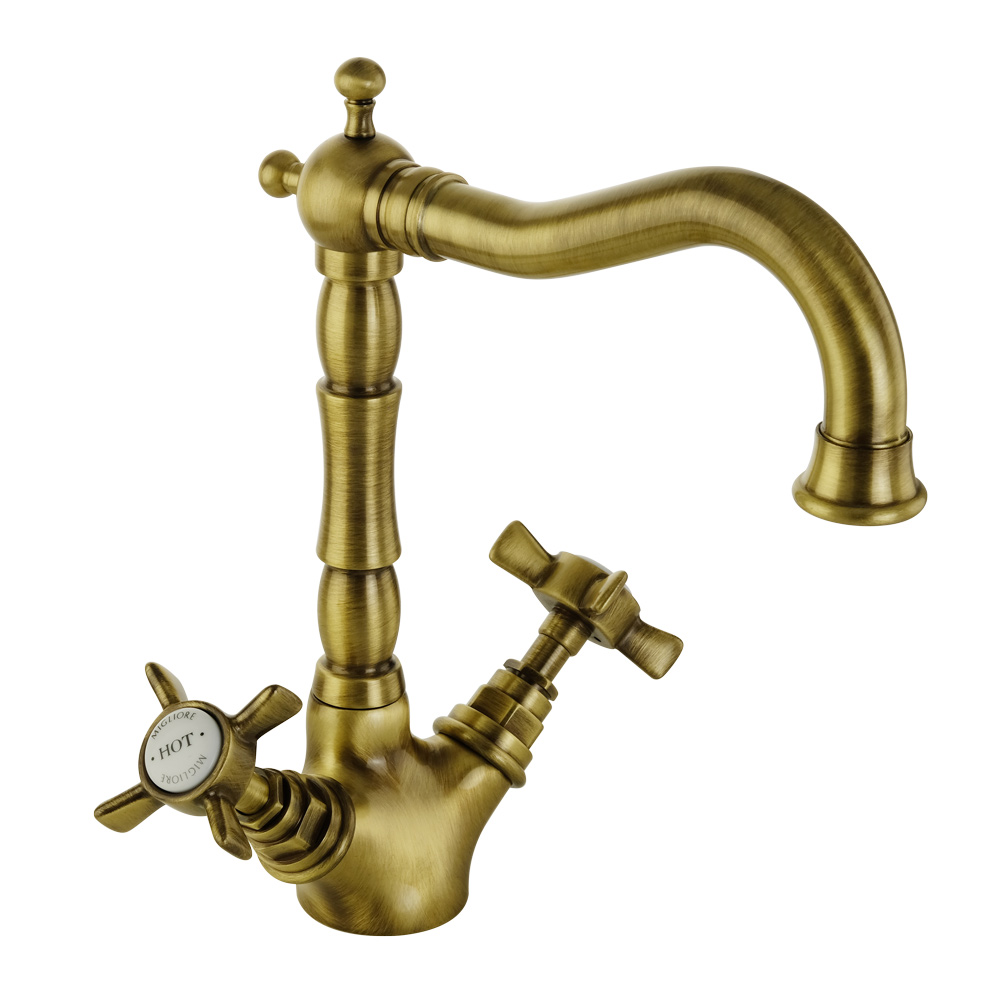 Migliore Princeton Смеситель для раковины, цвет: бронза 19349