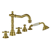 Migliore Arcadia Смеситель на борт ванны, на 5 отверстий, цвет: бронза 18379