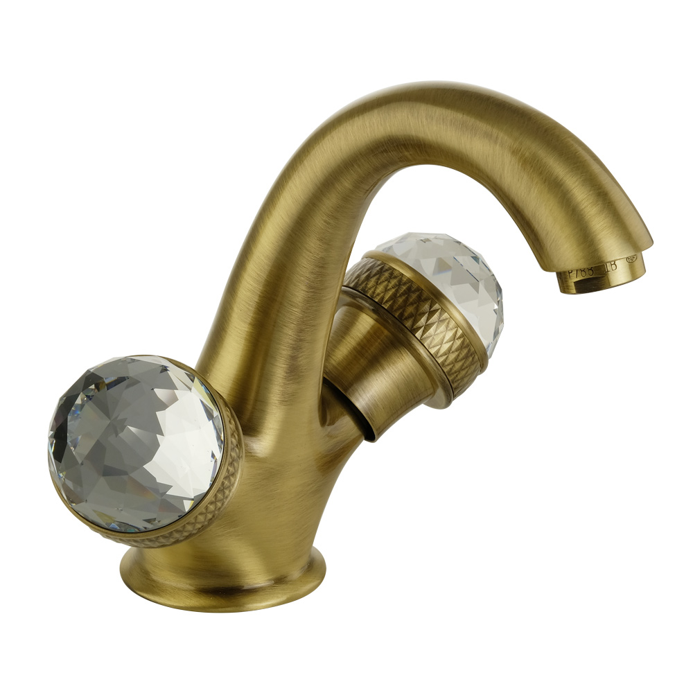 Migliore Axo Swarovski Смеситель для раковины, цвет: бронза 18481