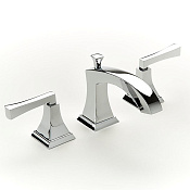 Burlington Crosswater Смеситель для раковины на 3 отверстия, излив 11h см, цвет: хром глянец R-14-08-PC