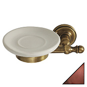 Migliore Mirella Мыльница с керамической чашей, подвесная, цвет: медь 17349