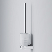 Am.Pm Sensation Ершик для унитаза подвесной со стеклянной колбой, цвет: хром глянцевый A3033300