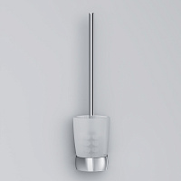 Am.Pm Sensation Ершик для унитаза подвесной со стеклянной колбой, цвет: хром глянцевый A3033300