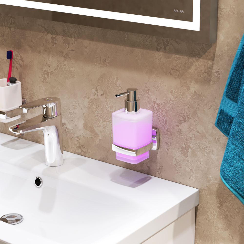 Am.Pm Gem Дозатор для жидкого мыла, подвесной, цвет: хром глянцевый A9036900