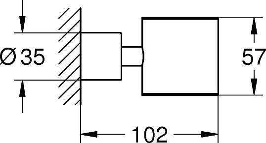 Grohe Atrio New Держатель для стакана 40304DC3