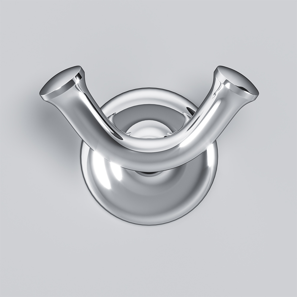 Am.Pm Like Двойной крючок для полотенец, цвет: хром A8035600