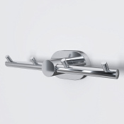 Am.Pm Sense L Крючок для полотенец на 4 крючка, подвесной, цвет: хром глянцевый A7435900