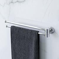 Am.Pm Like Двойной полотенцедержатель-вертушка 40 см, цвет: хром A8032600