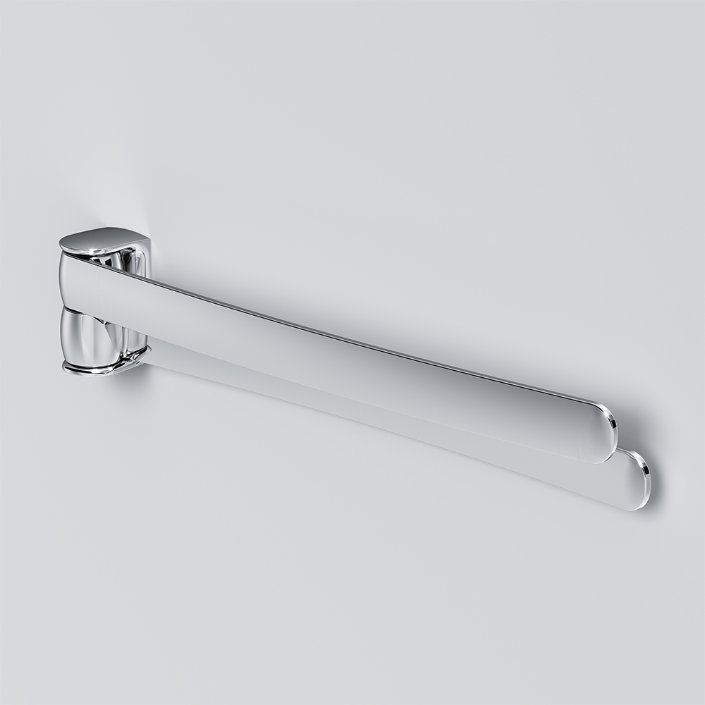 Am.Pm Sensation Двойной полотенцедержатель-вертушка 44 см, цвет: хром A3032600