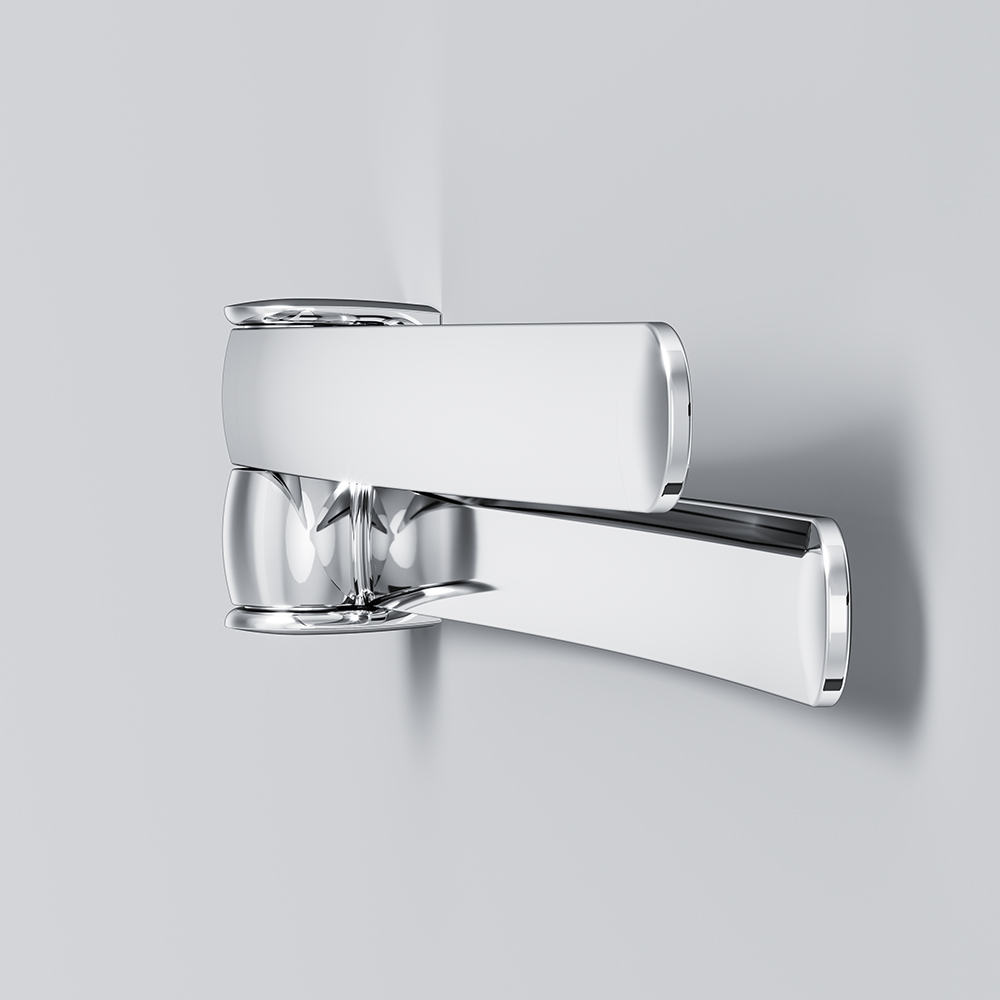 Am.Pm Sensation Двойной полотенцедержатель-вертушка 44 см, цвет: хром A3032600