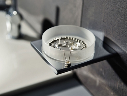 Keuco Edition Полочка с емкостью для мелочей, цвет: хром 11549 019000