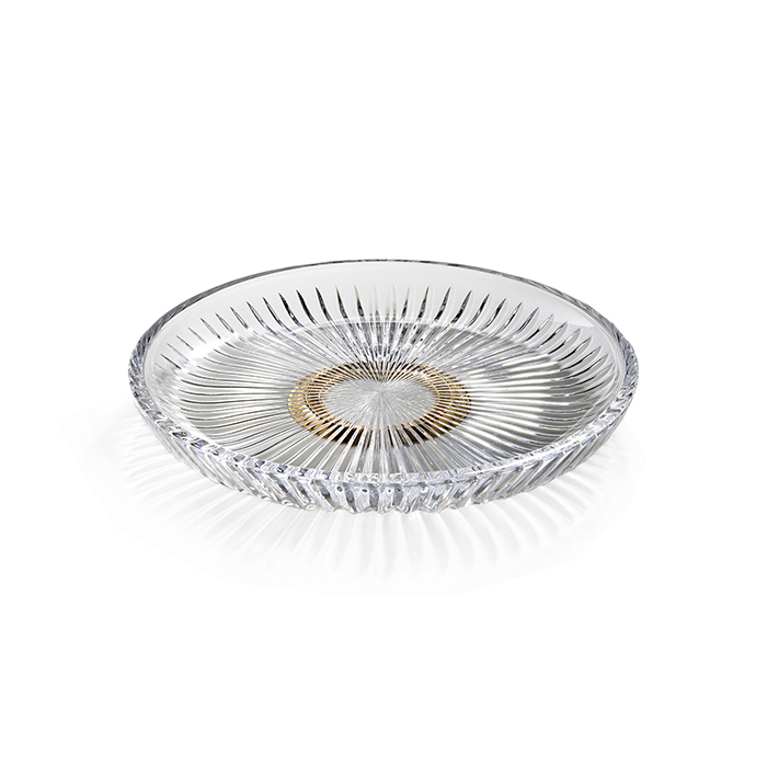 3SC Elegance Лоток универсальный, настольный, цвет прозрачный хрусталь золото opaco EL66ACRGO