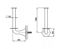 Cisal Cherie Держатель запасных рулонов, подвесной, цвет: 24k gold CE09041024