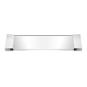 Decor Walther Classic Tab 34 Лоток универсальный 34x12 см, опаловое стекло, цвет хром 0848706