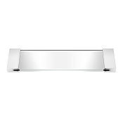 Decor Walther Classic Tab 34 Лоток универсальный 34x12 см, прозрачное стекло, цвет хром 0848702