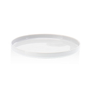 Decor Walther Bone Tab M Поднос 20 см, фарфор, цвет белый 0849550